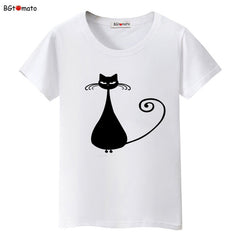 Eye Catching Black Cat 3D T-Shirt