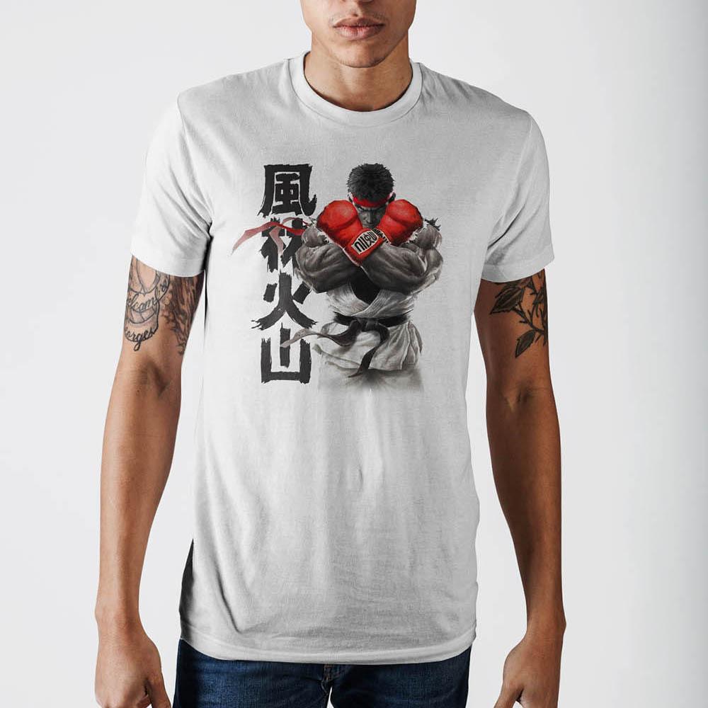 Street Fighter Ryu White T-Shirt