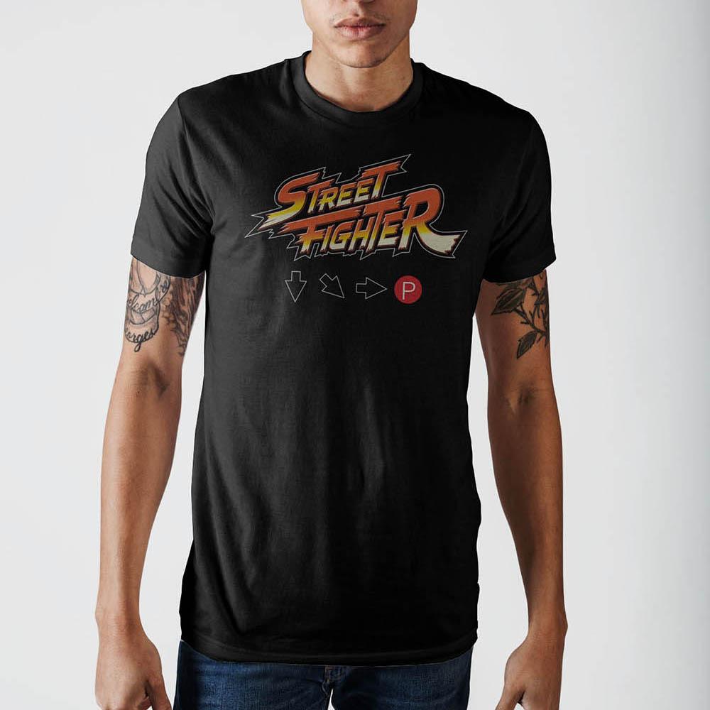 Street Fighter Logo Hadouken T-Shirt