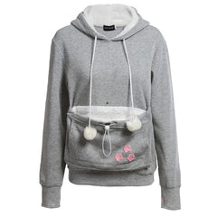 Cat Lovers Hoodies With Cuddle Pouch