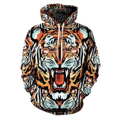Tiger 3D Hoodie