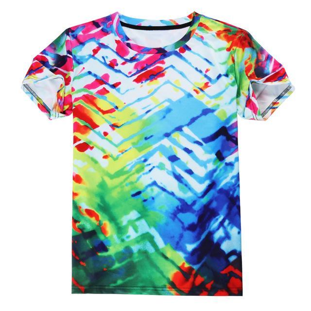 Tye Dye 3D T-Shirt
