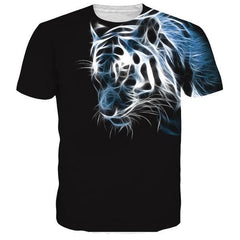 Neon Tiger 3D T-Shirt