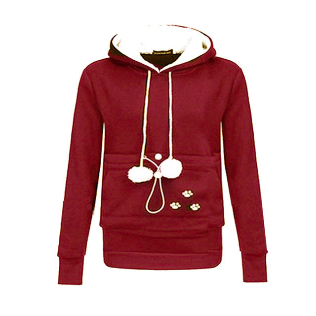 Cat Lovers Cuddle Pouch Hoodie